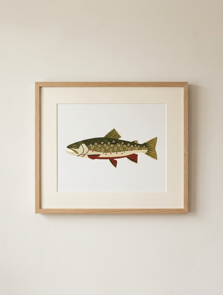 The Brook Trout Print